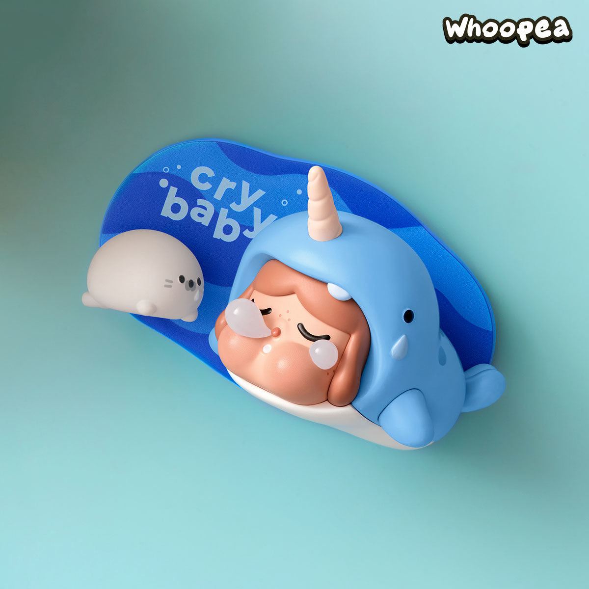 POP MART CRYBABY Cry Me an Ocean Series Fridge Magnet Blind Box